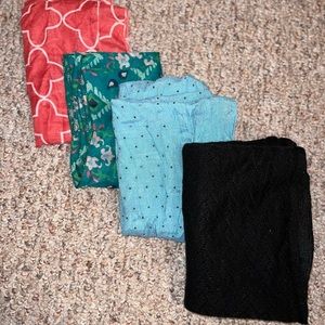 Infinity scarves SET OF 4